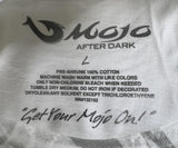 Mojo After Dark Men's Mojo Skull Graphic White Short Sleeve Shirt Size Large