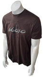 Mojo After Dark Men's Mojo Logo Graphic Brown Short Sleeve Shirt Size Large