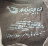 Mojo After Dark Men's Mojo Logo Graphic Brown Short Sleeve Shirt Size Large