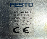 Festo SPC11-MTS-AIF End Position Controller 24 V DC 8 Inputs 5 Outputs 192218