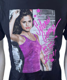 Anvil Men's Selena Gomez We Own The Night 2011 Black Short Sleeve Shirt Size S