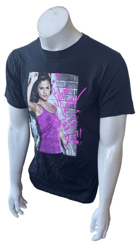 Anvil Men's Selena Gomez We Own The Night 2011 Black Short Sleeve Shirt Size S