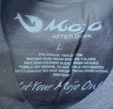 Mojo After Dark Men's Mojo Logo Graphic Black Short Sleeve Shirt Size Large