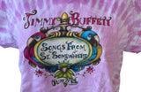 Gildan Women's Jimmy Buffet Songs From St. Somewhere Tour 2013 Tie-Dye Shirt M