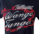 Tultex Women's Ted Nugent Wango Tango Black Short Sleeve Shirt Size Large