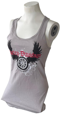 Harley-Davidson Women's American Legend Since 1903 Gray Tank Top Size Small