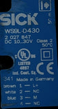 Sick WS9L-D430 Photoelectric Sensor 10-30VDC 4-Pin 2 027 847