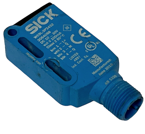 Sick WE9L-3P2432 Photoelectric Sensor 10-30VDC 100mA PNP 2064068