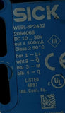 Sick WE9L-3P2432 Photoelectric Sensor 10-30VDC 100mA PNP 2064068
