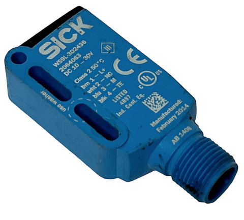 Sick WS9L-3D2436 Photoelectric Sensor 10-30VDC 100mA 0-60m Range 2064063