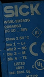 Sick WS9L-3D2436 Photoelectric Sensor 10-30VDC 100mA 0-60m Range 2064063