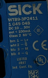 Sick WTB9-3P2411 Photoelectric Sensor 10-30VDC 100mA PNP 1 049 048