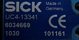 Sick UC4-13341 Ultrasonic Sensor 15-30VDC 200mA PNP 13-150mm Range 6034669