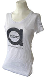Disney Women's ABC Television Network Graphic White Shirt Size Medium