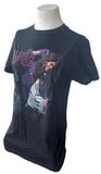 Bay Island Women's Selena Gomez Loves Texas Black Short Sleeve Shirt Size XS