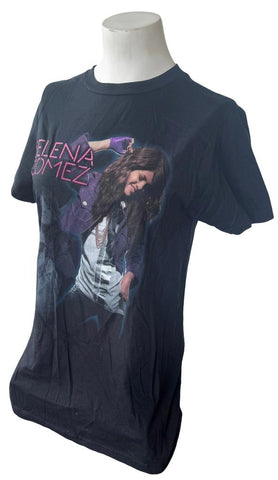 Bay Island Women's Selena Gomez Loves Texas Black Short Sleeve Shirt Size XS