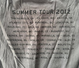 Royal Apparel Women's Sting Labyrinth Summer Tour 2012 Gray Shirt Size Large