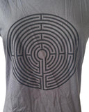Royal Apparel Women's Sting Labyrinth Summer Tour 2012 Gray Shirt Size Large