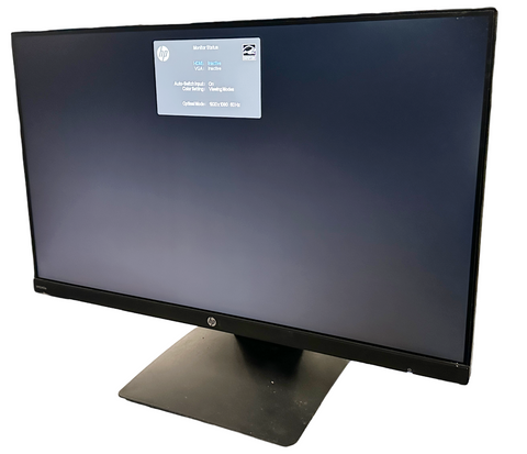 HP VH240A IPS LED Monitor Black 23.8" Full HD 1920x1080 60Hz HDMI VGA Speakers