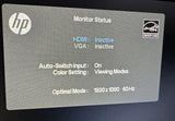 HP VH240A IPS LED Monitor Black 23.8" Full HD 1920x1080 60Hz HDMI VGA Speakers