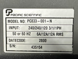 Pacific Scientific PC833-001-N PC800 Series Brushless Servo Drive 120/240VAC