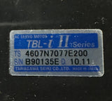 Tamagawa TS4607N7077E200 TBL-i II Series AC Servo Motor 0.2KW 200V 1.7A 3000RPM