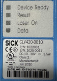 Sick CLV420-0010 Barcode Scanner Fixed Mount 10-30 VDC Mid Range 1022031