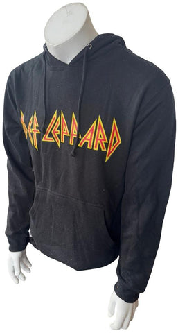 Independent Men's Def Leppard Graphic Black Hoodie Size Small