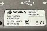 Domino EPT006853 Touch Panel 100-240 VAC 50/60Hz 0.7A