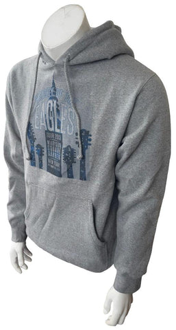 Independent Men's History Of The Eagles Tour 2013 Gray Hoodie Size Small