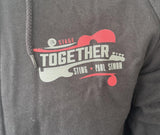 Royal Apparel Men's Paul Simon & Sting On Stage Together Zip-Up Hoodie Size M
