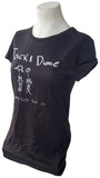 Alstyle Women's John Mellencamp Jack & Diane Oh Yea, Life Goes On Black Shirt L