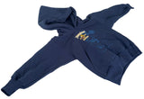 Disney Boys Mickey Mouse Disneyland Resort Est. 1955 Navy Hoodie Size X-Small
