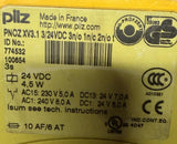 Pilz PNOZ XV3.1 3/24VDC 3n/o 1n/c 2n/o t Safety Relay 24VDC 774532
