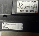 SMC NZM133HT-K5LOZ-E55CL Vacuum Ejector Unit Assembly w/ Valve & Switch