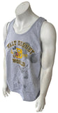 Disney Men's Walt Disney World Est. 1971 Mickey Mouse Gray Tank Top Size Large