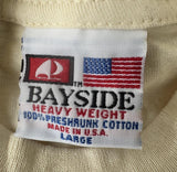 Bayside Men's Peter Frampton's Guitar Circus World Tour 2013 Beige Shirt Size L