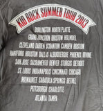 Gildan Men's Kid Rock Best Night Ever Summer Tour 2013 Gray Shirt Size Large