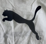 Puma Youth Love Soccer Blues Cup 2011 White Short Sleeve Shirt Size Medium