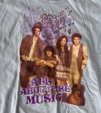 Gildan Youth Camp Rock Live Tour 2010 Blue Short Sleeve Shirt Size Large