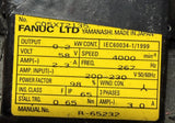 Fanuc B-65232 AC Servo Motor 58V 4000 RPM 267 Hz 0.65 Nm 3-Phase C05XT2135