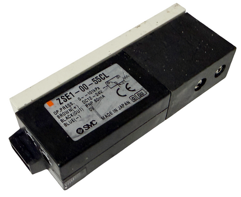 SMC ZSE1-00-55CL Vacuum Switch 1 to -101 kPa 12-24VDC PNP 80mA