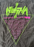 Tultex Men's Kesha Warrior 2013 Tour Black Short Sleeve Shirt Size Medium