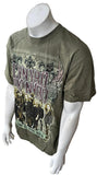 Alstyle Men's Lynyrd Skynyrd Last Of A Dying Breed Tour 2012 Green Shirt Size L