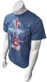 Hard Rock Cafe Men's You Wanted The Best You Got The Best Blue Shirt Size Medium