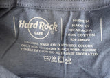 Hard Rock Cafe Men's You Wanted The Best You Got The Best Blue Shirt Size Medium