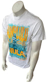 Hard Rock Cafe Men's Honolulu Hula Festival Waikiki Graphic White Shirt Size M