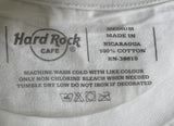 Hard Rock Cafe Men's Honolulu Hula Festival Waikiki Graphic White Shirt Size M