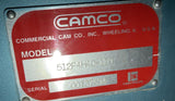 Camco 512P4H40-120 Parallel Shaft Index Drive w/ R250 Gearbox 30:1 Ratio