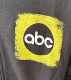 Alternative Men's ABC Graphic Black Zip-Up Hoodie Size 2X-Large